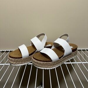 Steve Madden Kahlua Sandals White